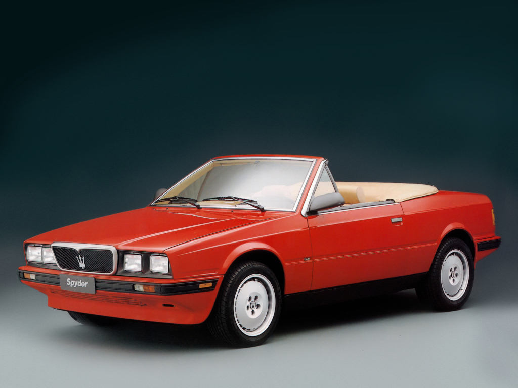 maserati biturbo spyder